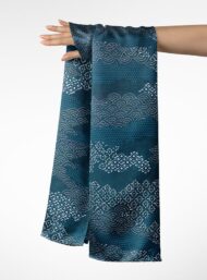 Cloud ocean and sky style with blue, white colors - Image 3