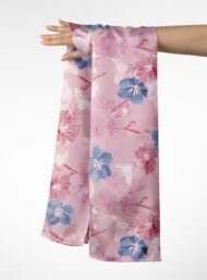 Bloom flower style with pink,blue colors - Image 3