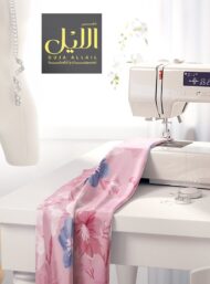 Bloom flower style with pink,blue colors - Image 7