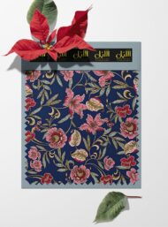 Leaf flower style with red,green colors - Image 6