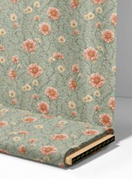 Bloom flower style with pink,green colors - Image 4