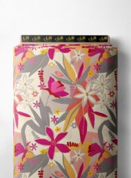 Petal flower style with pink,red colors