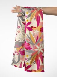 Petal flower style with pink,red colors - Image 3