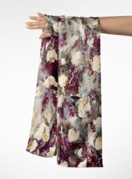 Petal flower style with white,purple colors - Image 3