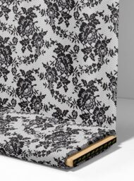 Petal flower style with black,grey colors - Image 4