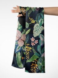 Leaf flower style with green,pink colors - Image 3