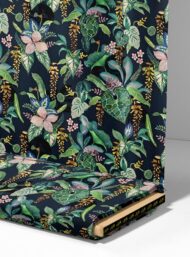 Leaf flower style with green,pink colors - Image 4