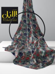 Petal flower style with red,green colors - Image 2