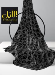 Flower geometric style with black, white colors - Image 2