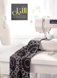 Flower geometric style with black, white colors - Image 7