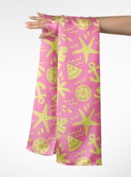 Palm nature style with yellow, pink colors - Image 3