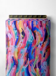 Colorful abstract style with pink,blue colors