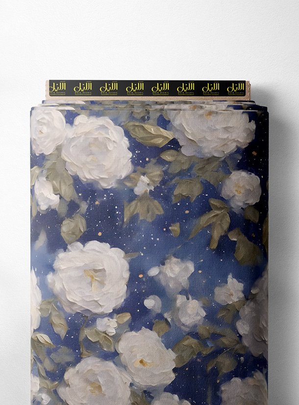 LAI01-3121_1.jpg Petal flower style with white,blue colors - Image 1