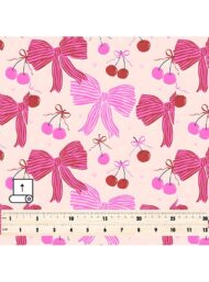 Bow others style with pink,red colors - Image 5