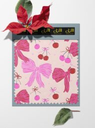 Bow others style with pink,red colors - Image 6