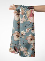 Bloom flower style with pink,white colors - Image 3