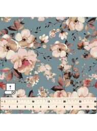 Bloom flower style with pink,white colors - Image 5