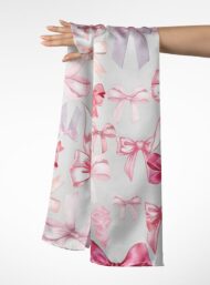 Bow others style with pink,grey colors - Image 3