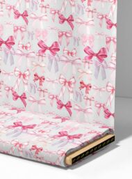 Bow others style with pink,grey colors - Image 4