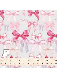 Bow others style with pink,grey colors - Image 5