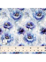 Petal flower style with purple,white colors - Image 5