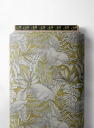 Leaf nature style with grey, yellow colors