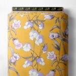 Bloom flower style with pink,purple colors