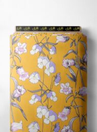 Bloom flower style with pink,purple colors