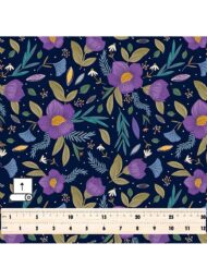 Bloom flower style with purple,green colors - Image 5