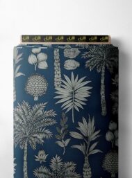 Palm tree nature style with grey,green colors