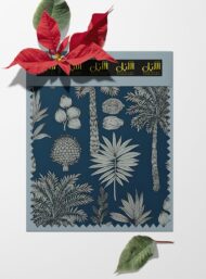 Palm tree nature style with grey,green colors - Image 6