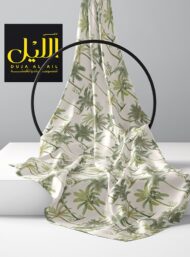 Palm nature style with green,white colors - Image 2