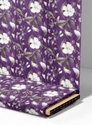 Petal flower style with white,purple colors - Image 4