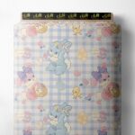 Bunny others style with pink,blue colors