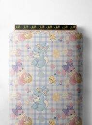 Bunny others style with pink,blue colors