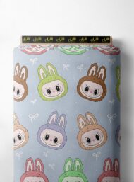 Bunny others style with pink,green colors