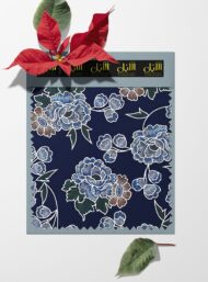 Bloom flower style with blue,green colors - Image 6