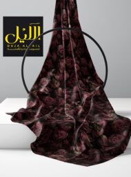 Rose flower style with red,black colors - Image 2