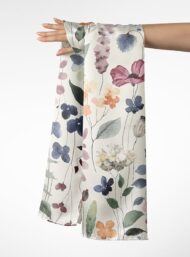 Petal flower style with pink,green colors - Image 3