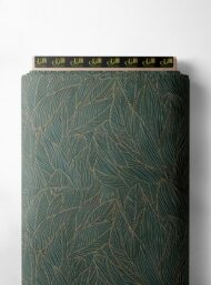 Leaf nature style with green,brown colors