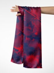 Leaf nature style with red colors - Image 3