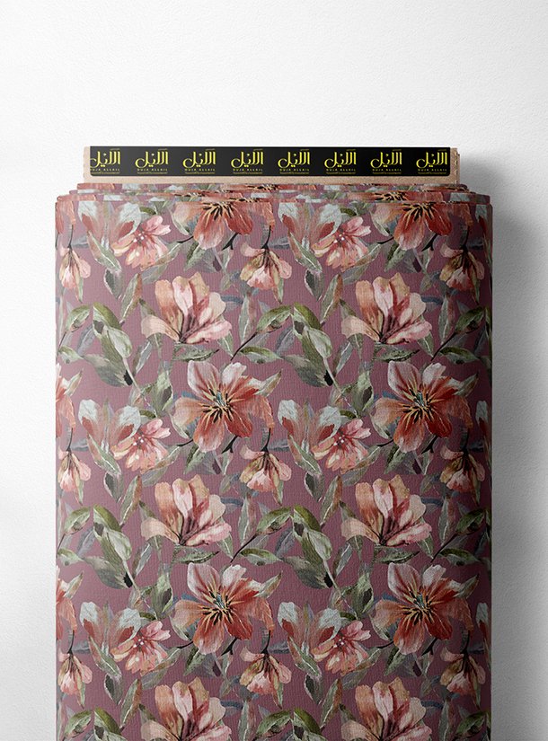 LAI01-3170_1.jpg Petal flower style with pink,green colors - Image 1