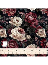 Petal flower style with red, green colors - Image 5