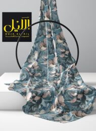 Petal flower style with green,pink colors - Image 2