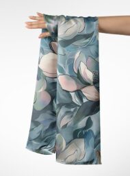 Petal flower style with green,pink colors - Image 3