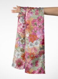 Bloom flower style with pink,red colors - Image 3