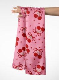 Cherry flower style with red, pink colors - Image 3