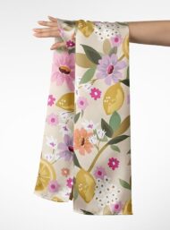 Lemon flower style with pink,yellow colors - Image 3