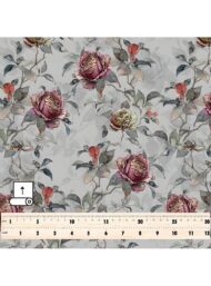 Rose flower style with grey,pink colors - Image 5