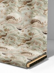 Wave nature style with brown,green colors - Image 4